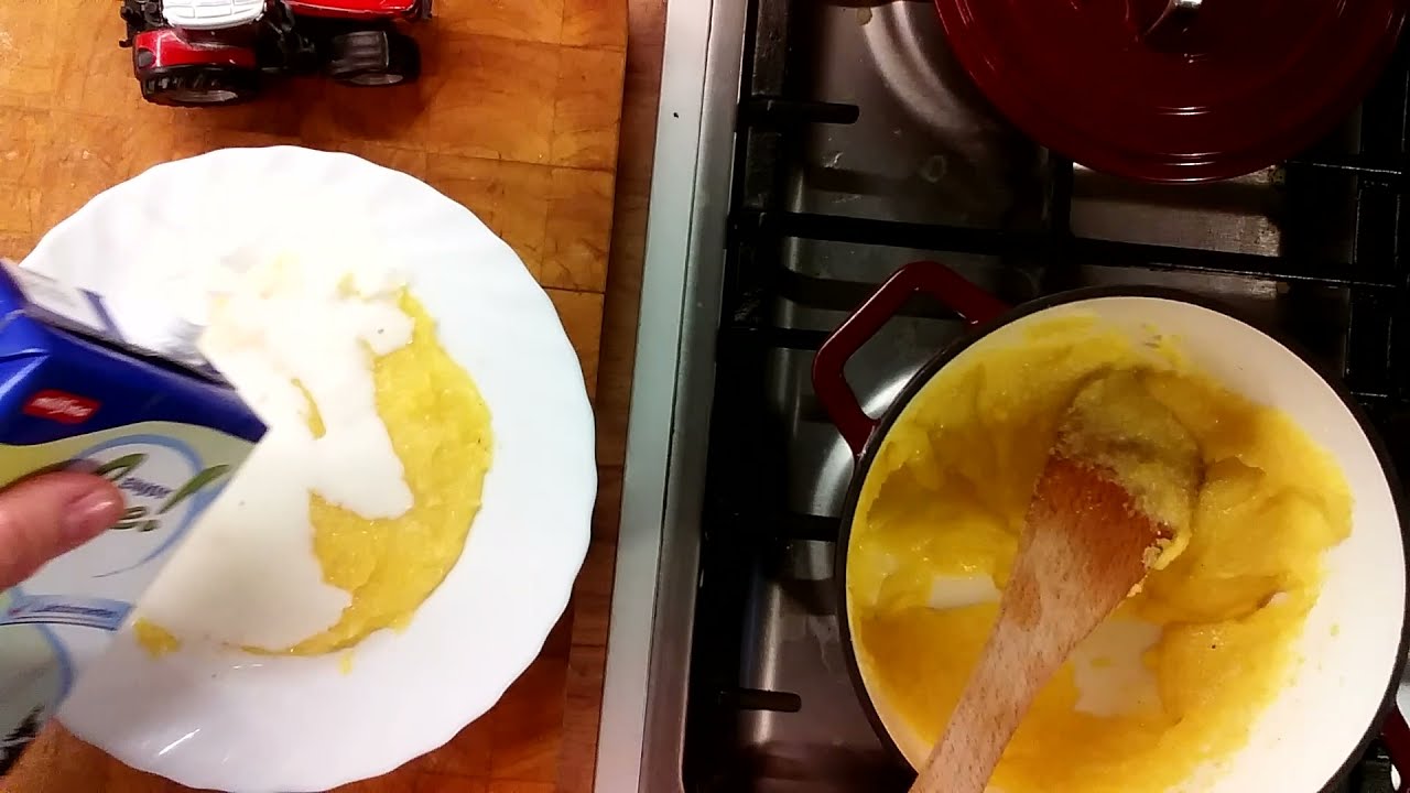 alap puliszka ( polenta ) k&eacute;sz&iacute;t&eacute;se &eacute;s megmutatom, hogy ettem gyerekkoromban, persze &eacute;desen :-)