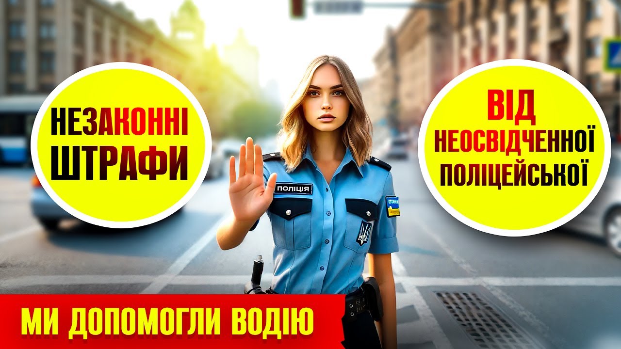 🆘 НЕОСВІДЧЕННА ПОЛІЦЕЙСЬКА НЕЗАКОННО ШТРАФУЄ ВОДІЯ ми скасували постанову.