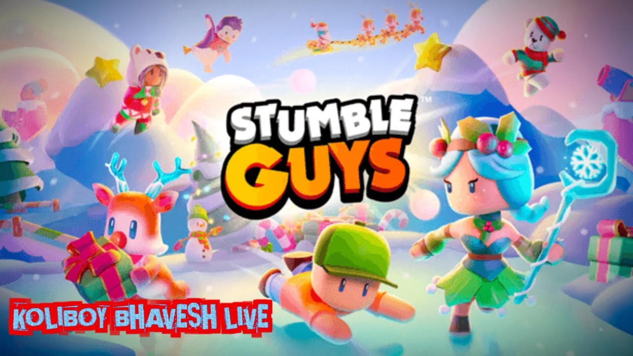 ROAD TO 500 SUBS | STUMBLE GUYS | FUN GAMEPLAY | KOLIBOY BHAVESH LIVE #LIVE #FUN #GAMING #STREAM