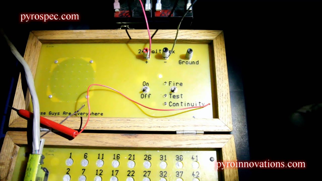 Electrical Firing System Test/Fire Modes
