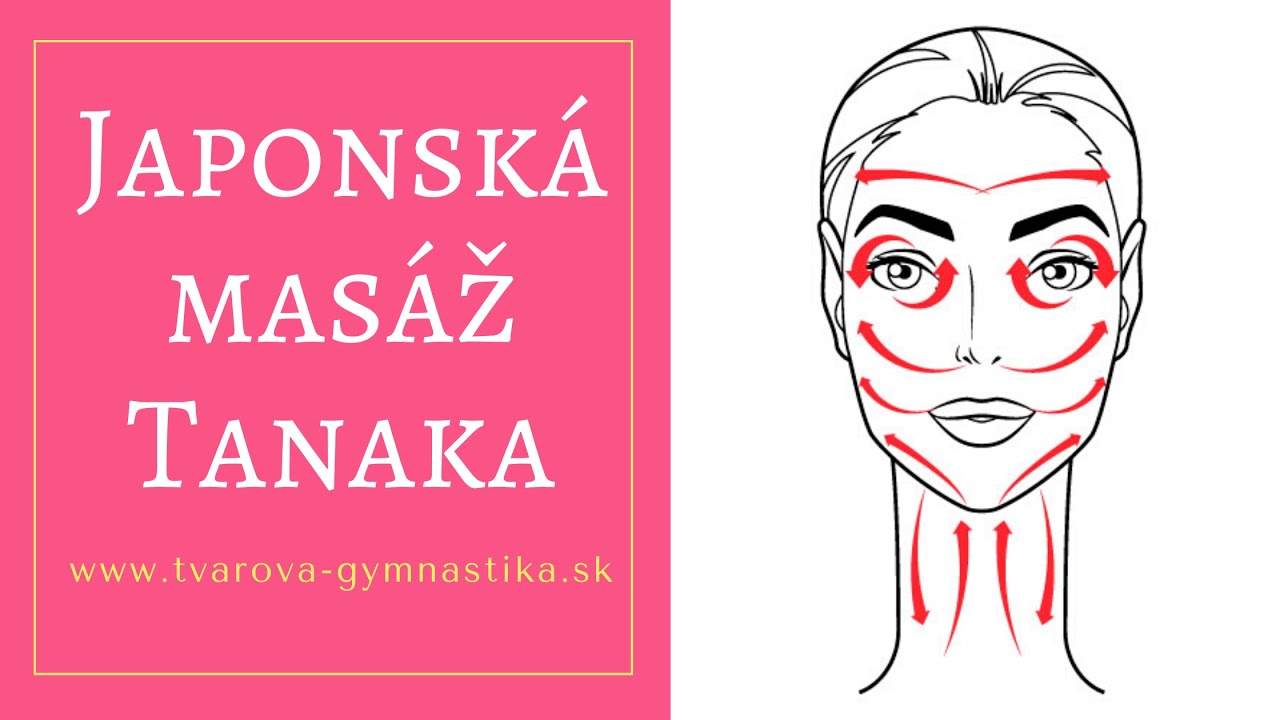 Tvarová gymnastika, 8 min japonská lymfatická masáž