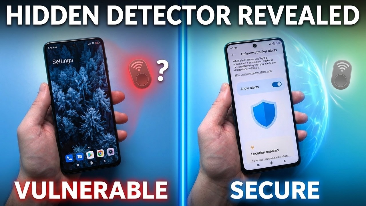 Your Android Phone Has a Hidden Tracker Detector