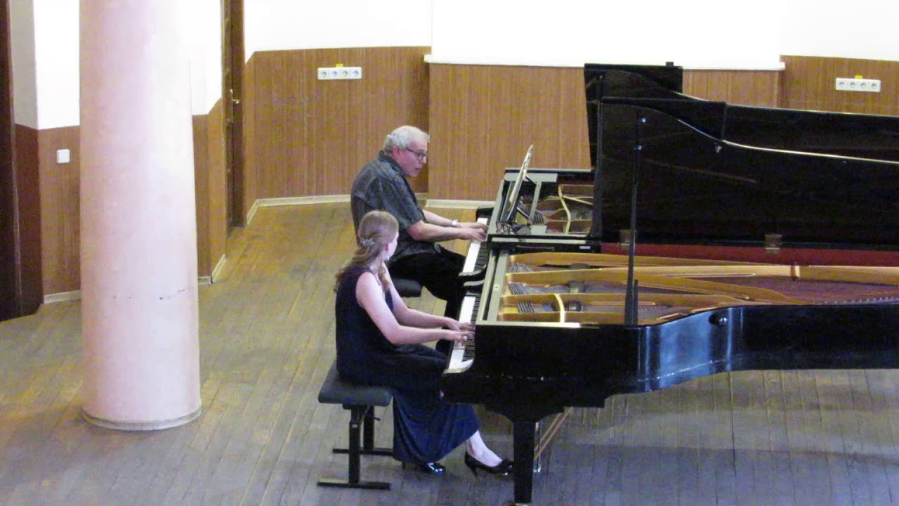C. Saint-Sa&euml;ns. Piano concerto no. 5 in F major, op. 103 (part 1)