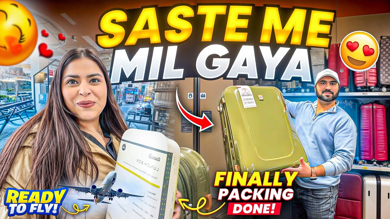Last-Minute Preparations Before Leaving For India | Indian Youtuber In UK