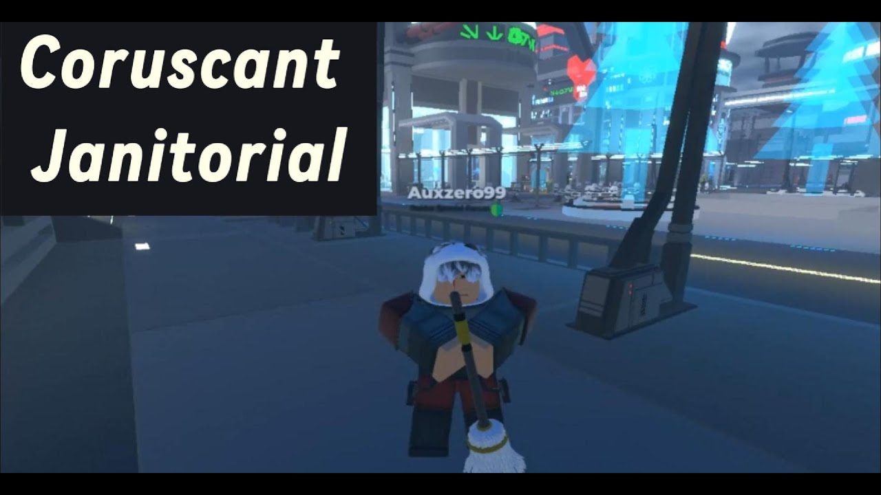 Life of GAR: Coruscant Janitorial Job (Roblox GAR)