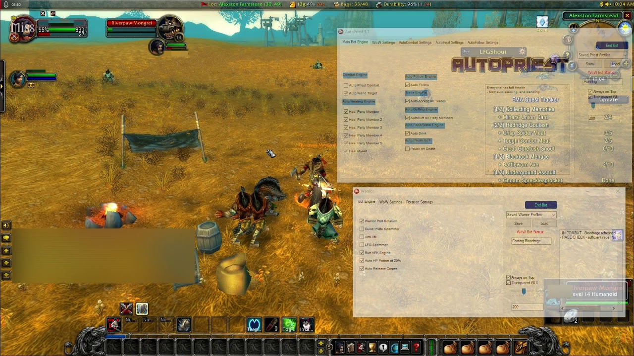 Classic WoW AFKBoT - Test Run