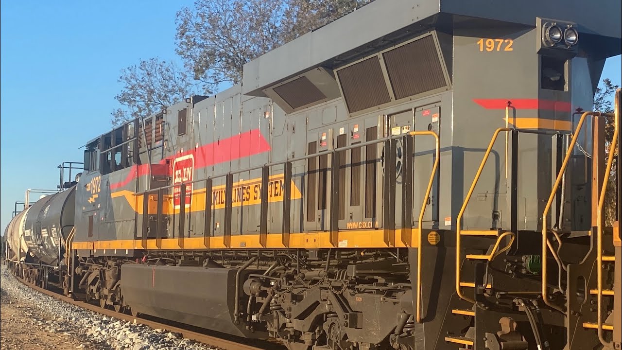CSX & NS rail action in Augusta, GA 