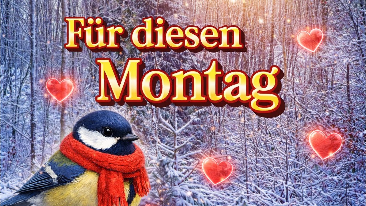 Montagsgruß für dich❤️❄️