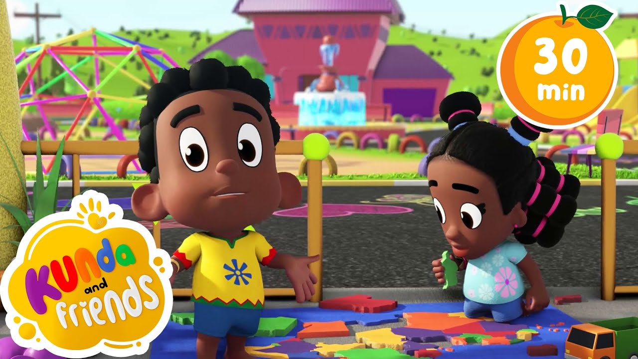 Fun Nursery Rhymes For Preschoolers! | Kids Cartoons | Songs For Kids | Kunda & Friends