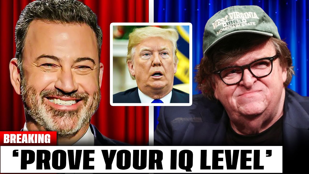 Your IQ Is Low: Trump LOSES It After Jimmy Kimmel and Michael Moore DESTROYED Him On Live TV