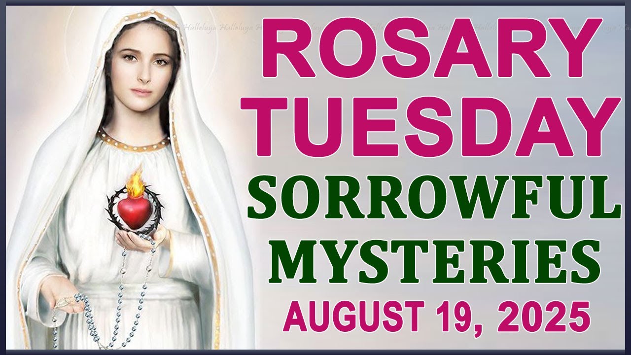 The Rosary Today I Tuesday I August 19 2025 I The Holy Rosary I Sorrowful Mysteries