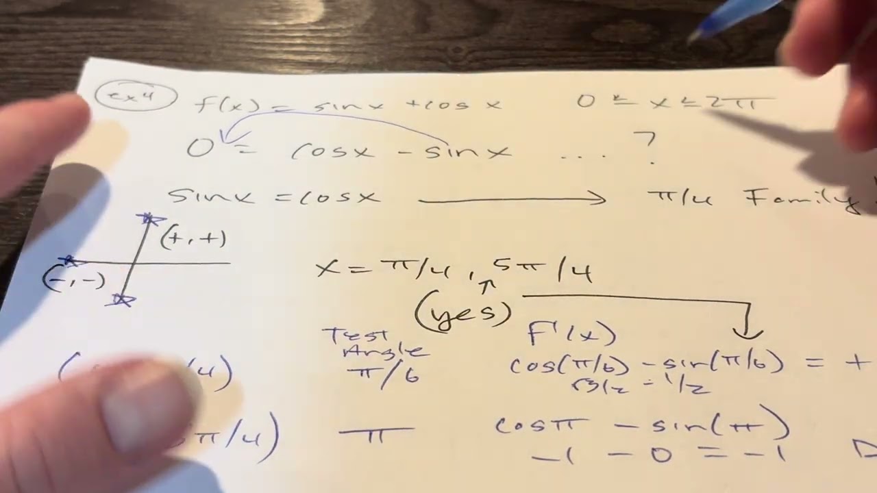 Calculus Sect 4.3 Notes Video 1/23/26