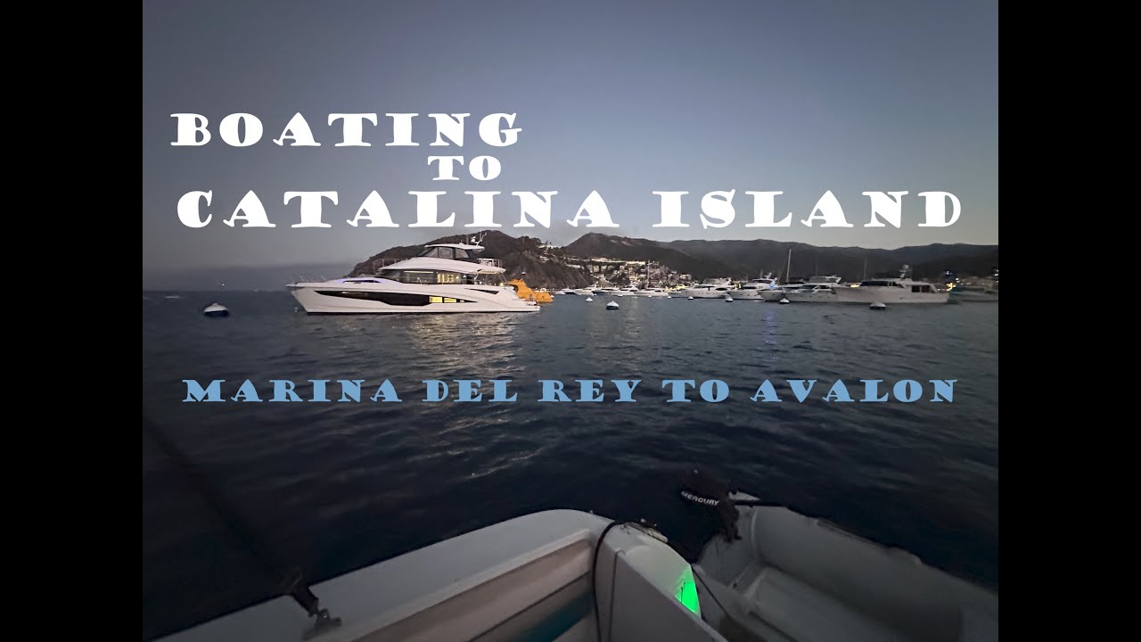 Boating to Catalina Island in August 2025