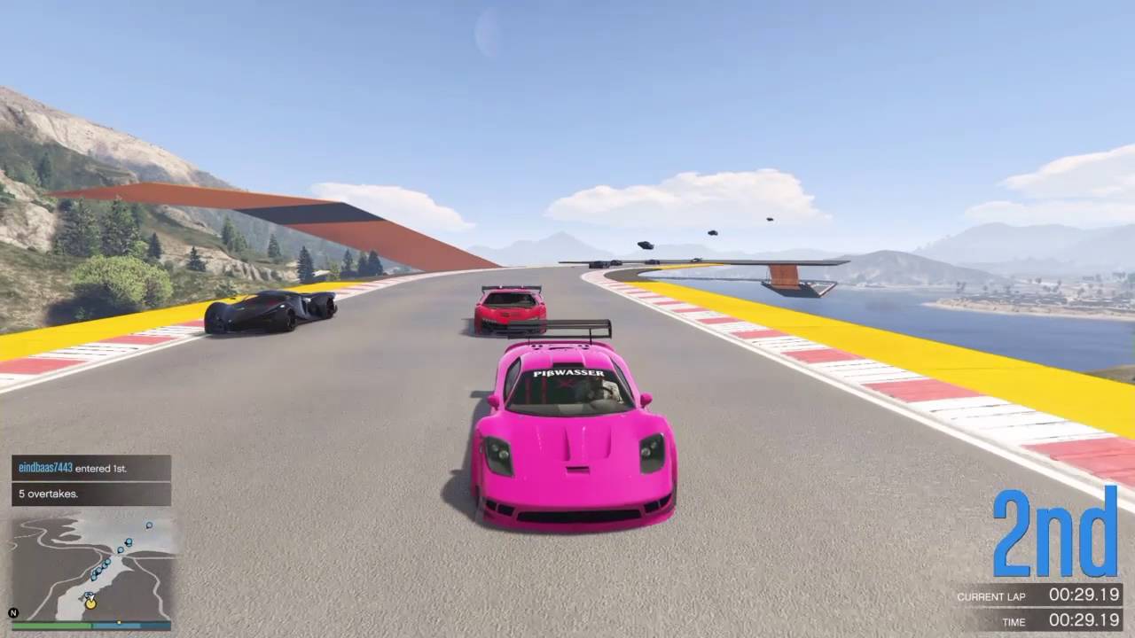 Gta 5 Stunt Race Trolling and Funny Moment