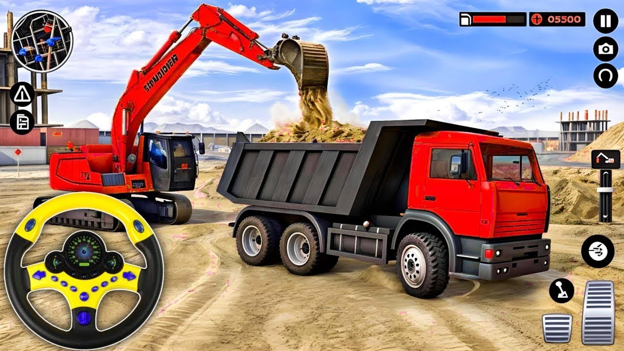 🚨City Road Construction Game| City Road Construction Simulator 👷🏻&zwj;♂️| Android Gameplay