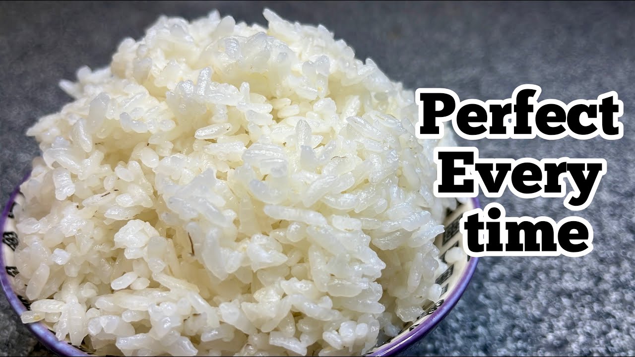 How To Cook The Perfect Rice Every Time - Chansamai's Kitchen