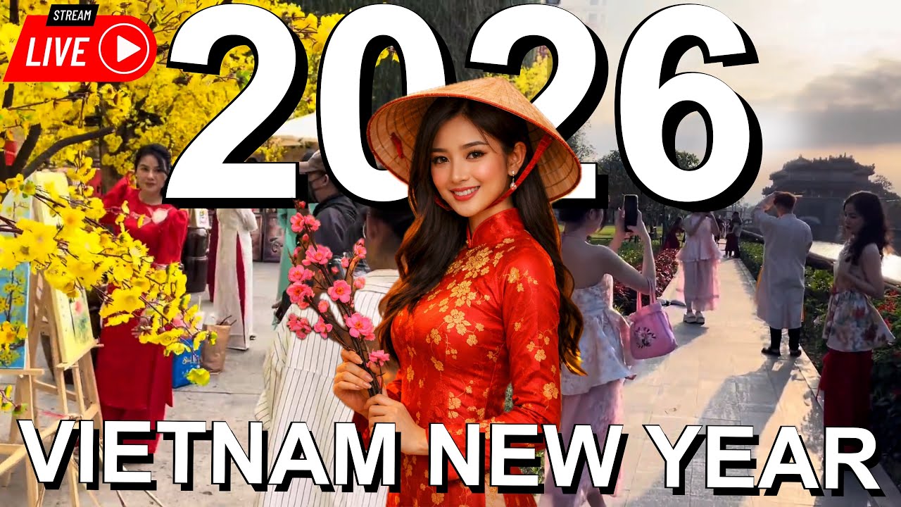 VIETNAM NEW YEAR 🇻🇳 | Ho Chi Minh, Hue, Hoi An Walk
