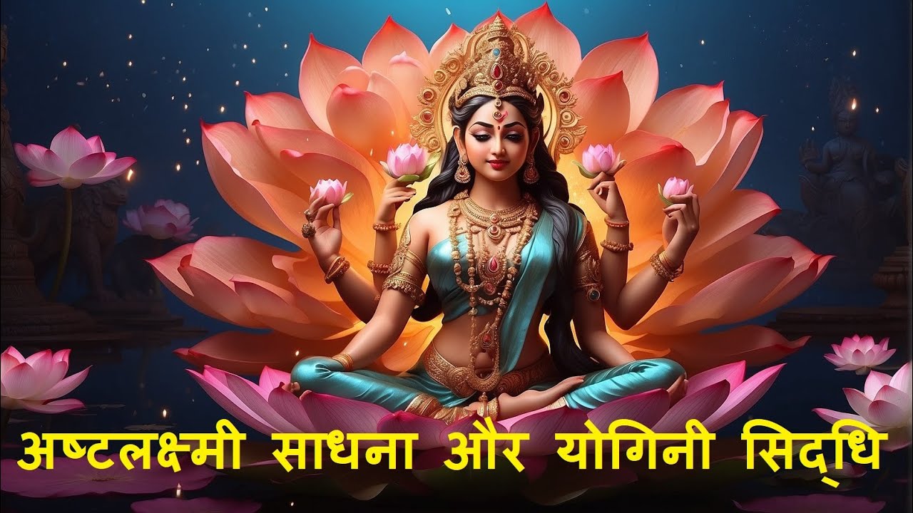 अष्टलक्ष्मी साधना और योगिनी सिद्धि #AshtalakshmiSadhana #YoginiSiddhi