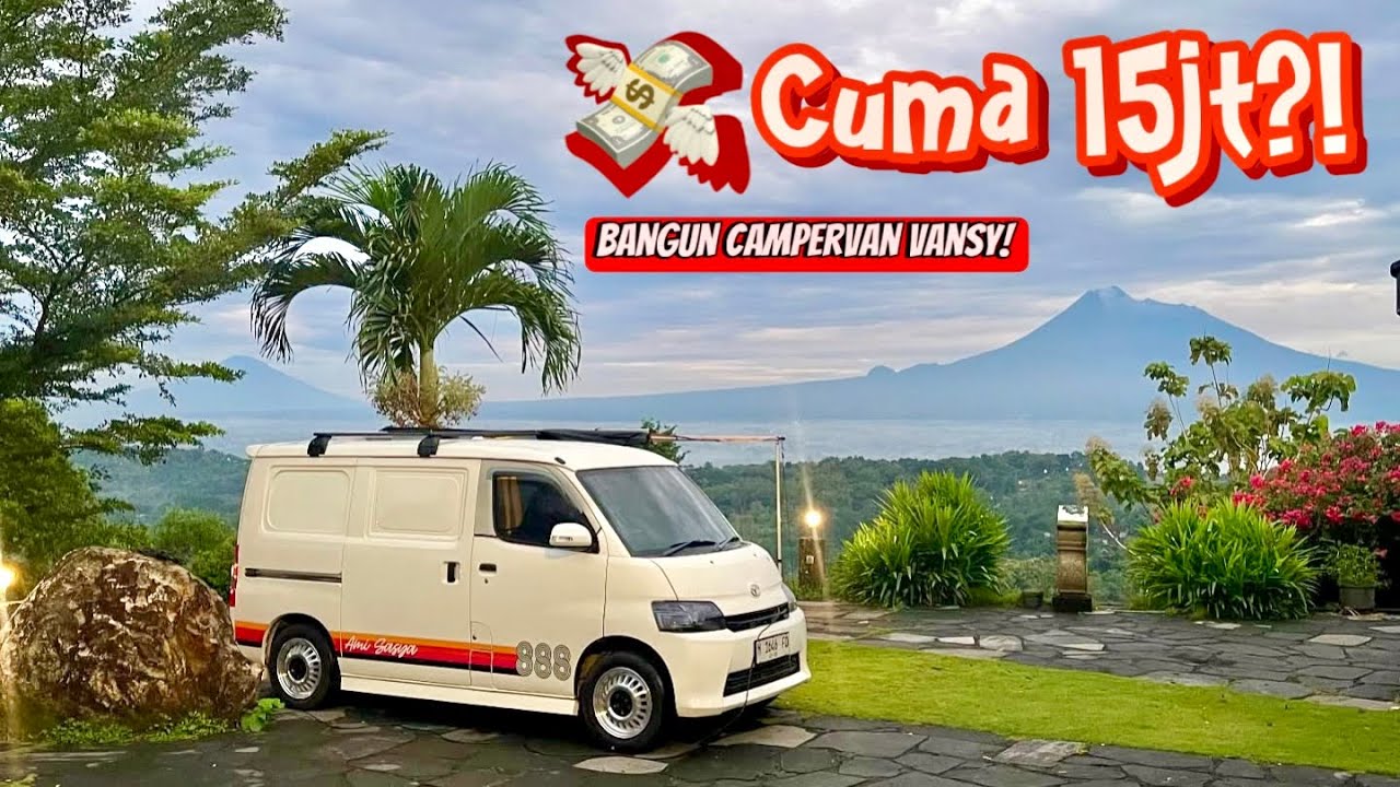 💸  Bangun Campervan GranMax cuma 15 Jutaan! VanSy Mini Vlog #1