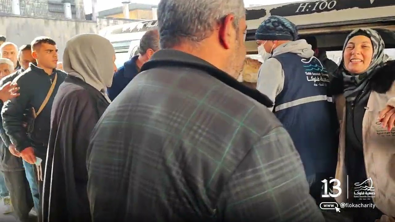 استجابة طارئة لاهالينا في مدينة حلب بعد تحريرها بتوزيع مادة  الخبز 02/12/2024
