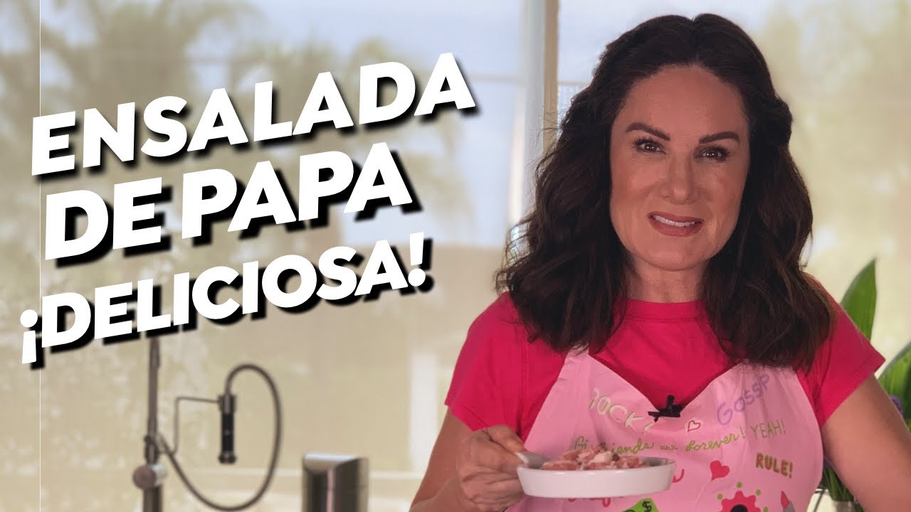 Hice una Ensalada de Papa super Fácil y ¡Quedo Deli! 👩🏻‍🍳🥔 I Puro Glow