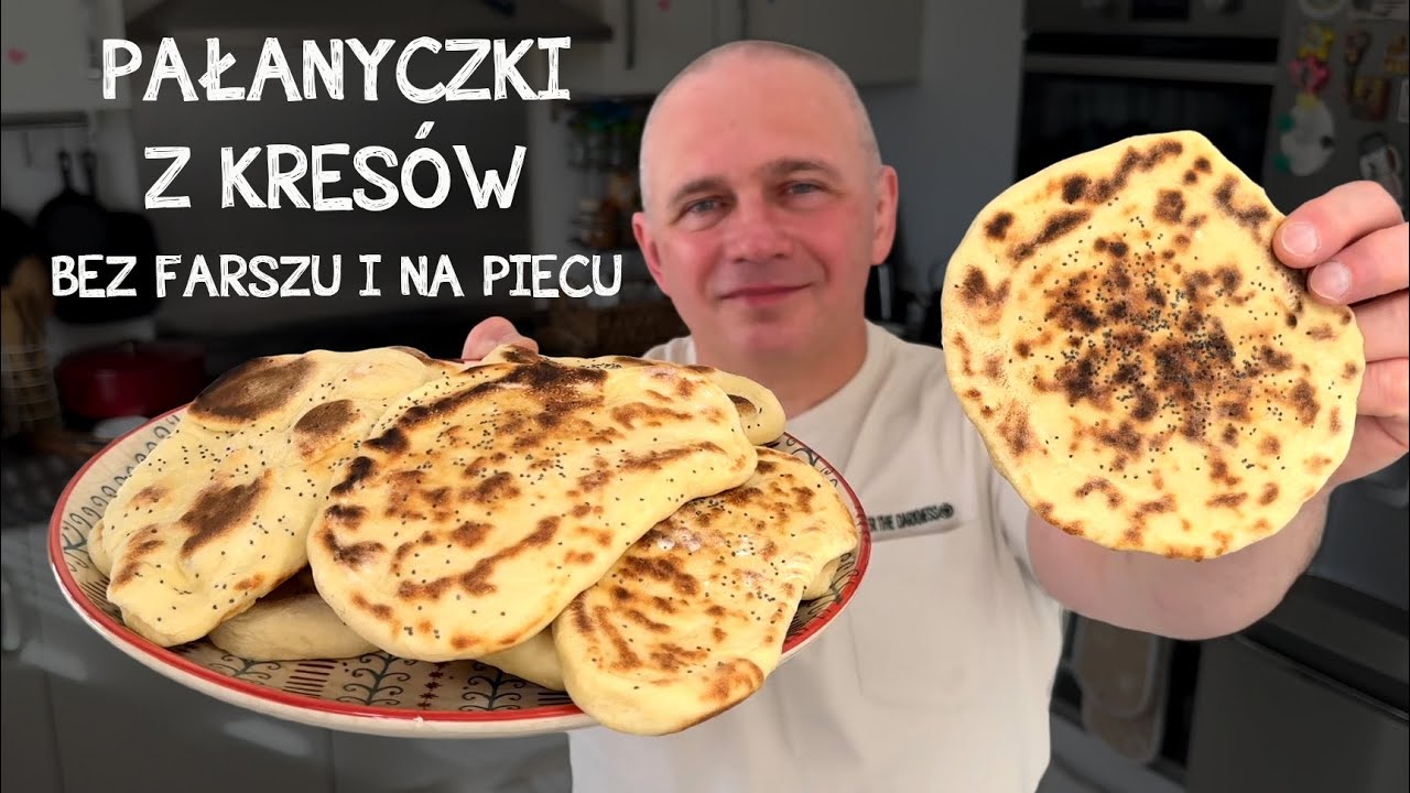 Pałanyczki from the Kresy region, made without any filling and baked in the oven. Simple and deli...