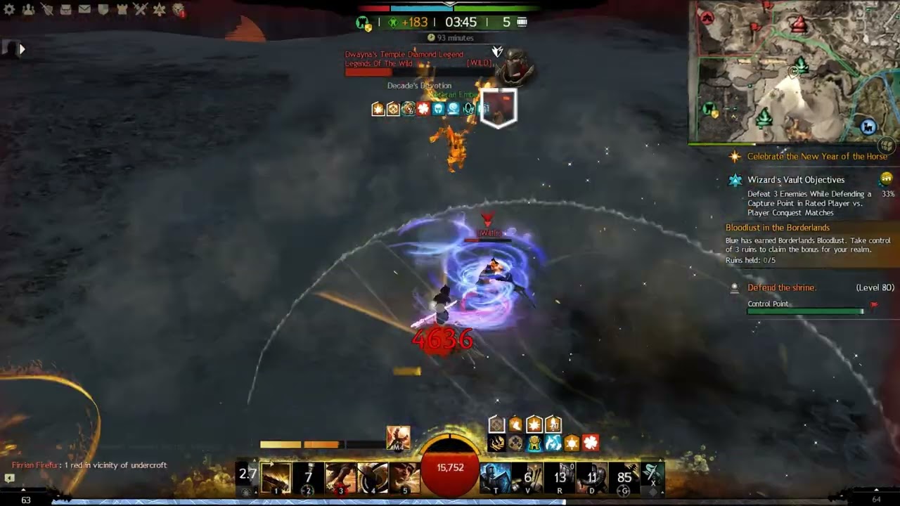 Core Rifle Warrior Roaming and an Extra Duel