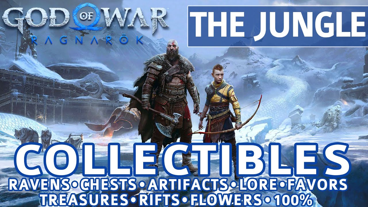 God of War Ragnarok - The Jungle All Collectible Locations (Chests, Artifacts, Ravens) - 100%