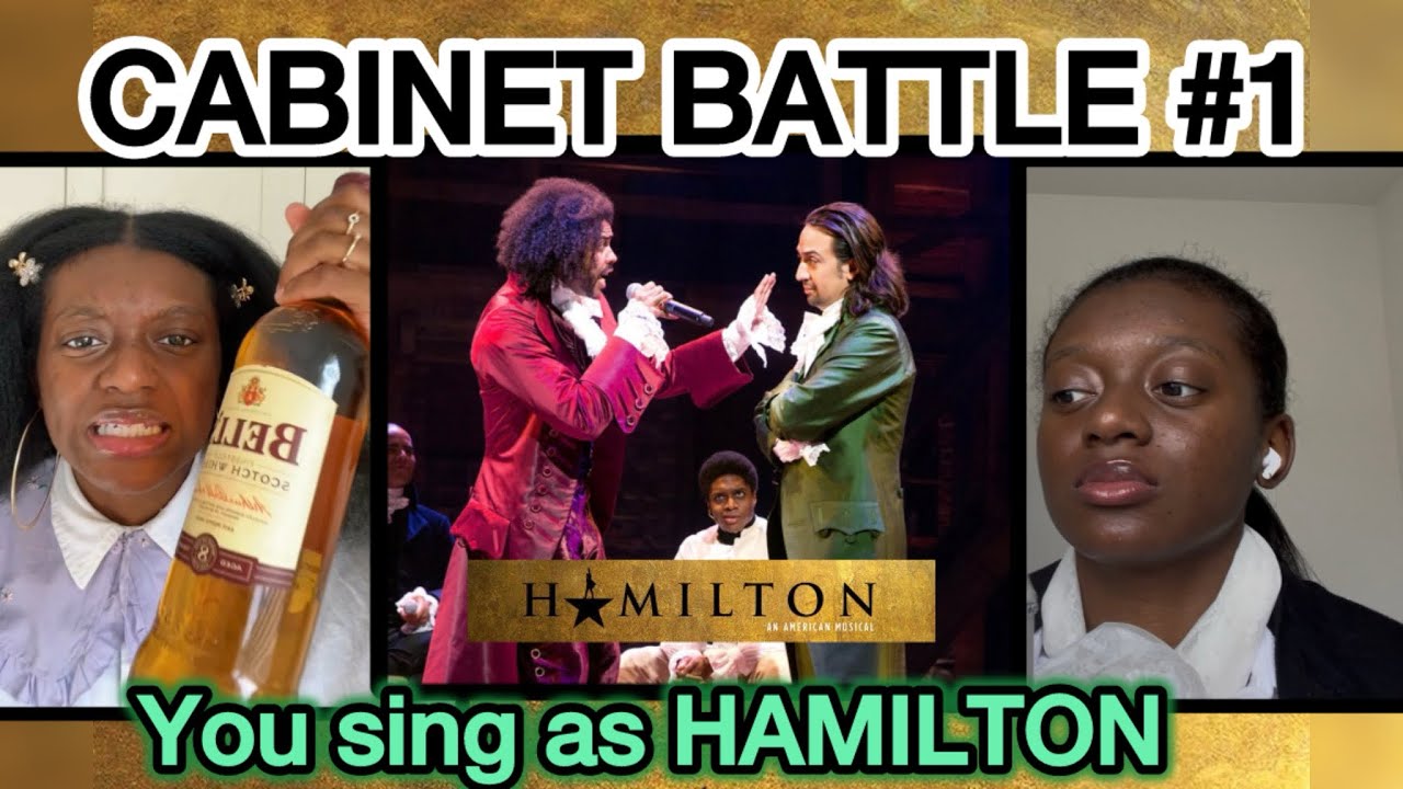 Cabinet Battle #1 Karaoke Duet - YOU SING HAMILTON