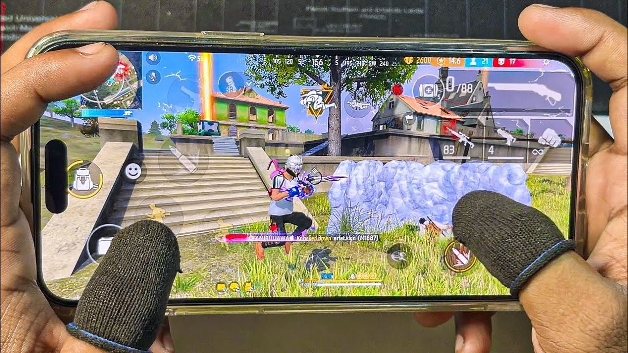 49+39 Kill IPHONE 15 PRO MAX HANDCAM 🥷 || 3 FINGER HUD ⚡