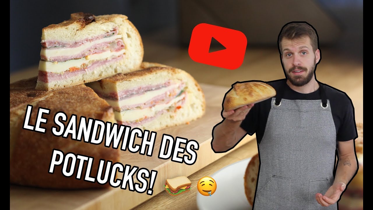 MUFFULETTA - LE SANDWICH IDÉAL POUR LES POTLUCKS