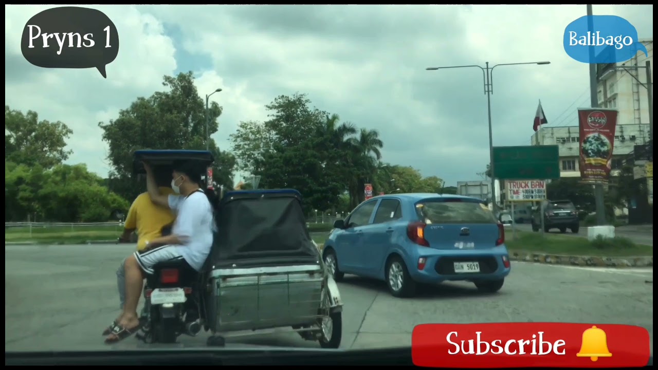 Driving through Dau Mabalacat to Balibago Angeles (Pampanga)