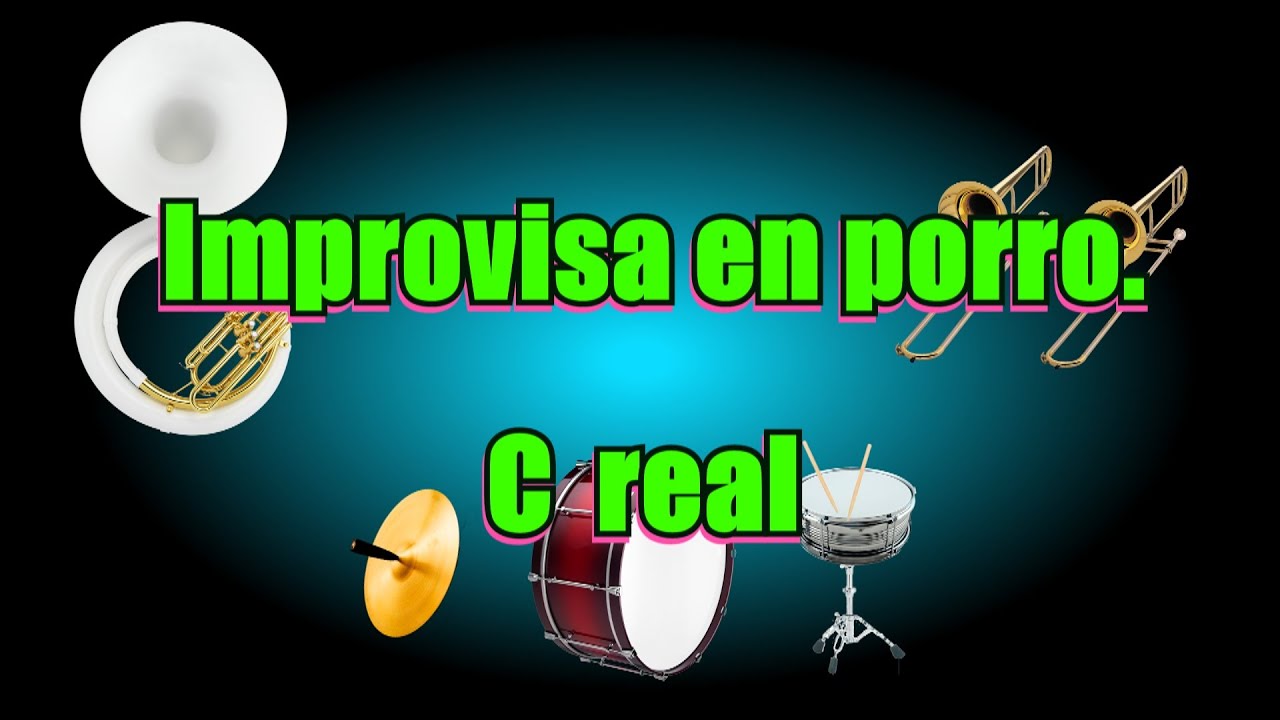 Pista para improvisar en ritmo porro (C real)