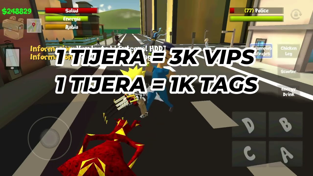 Como conseguir muchos vips y tags en SCHOOL OF CHAOS