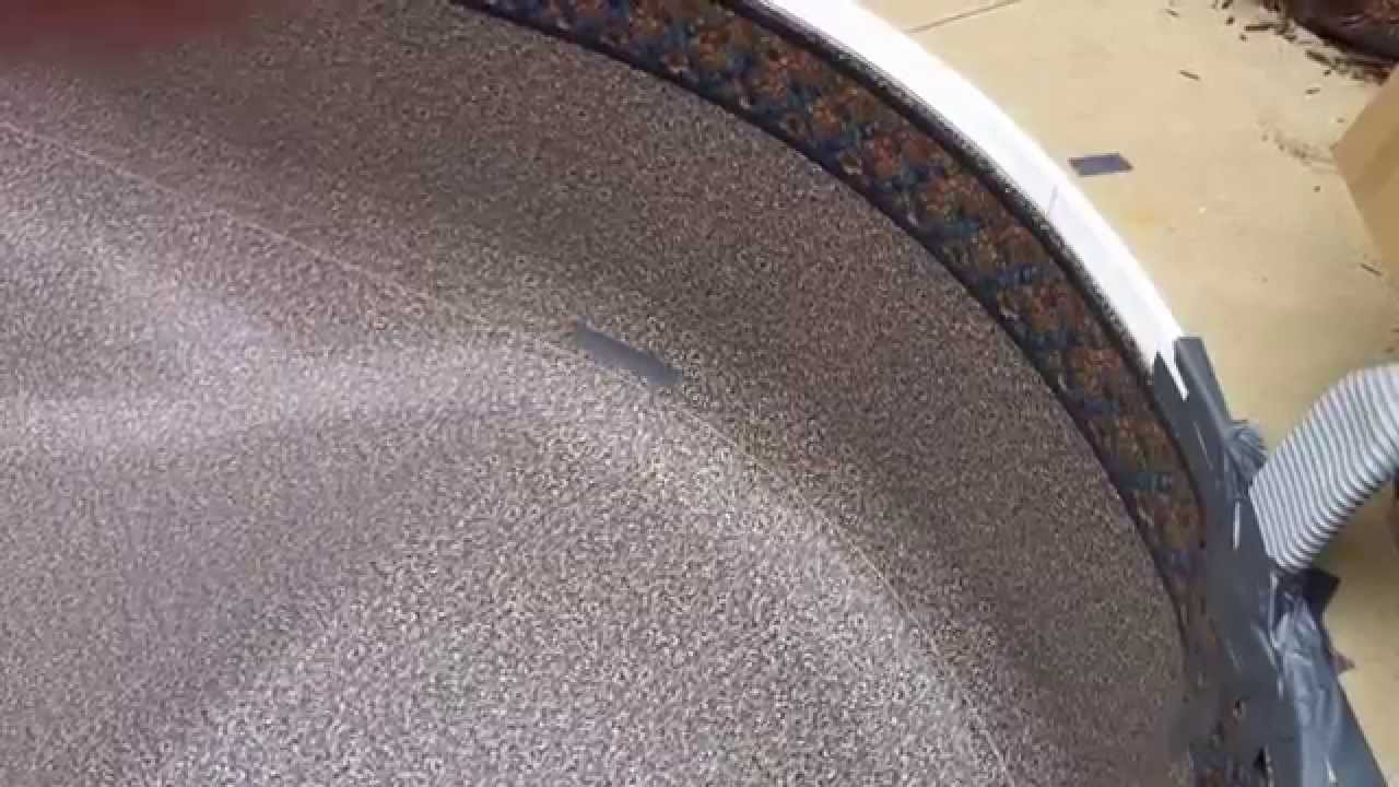 How To Install A Pool Liner - The Vacuum Stage