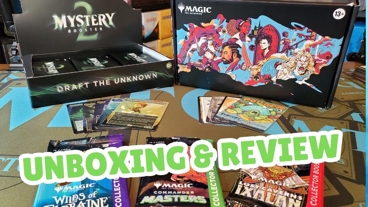 MTG Mystery Booster 2 festival in a box vegas 2024 unboxing - Secret Lair