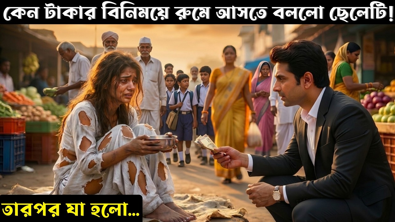 আমি তোমাকে খাবার দেবো কিন্তু আমার রুমে আসতে হবে! এরপর যা হলো