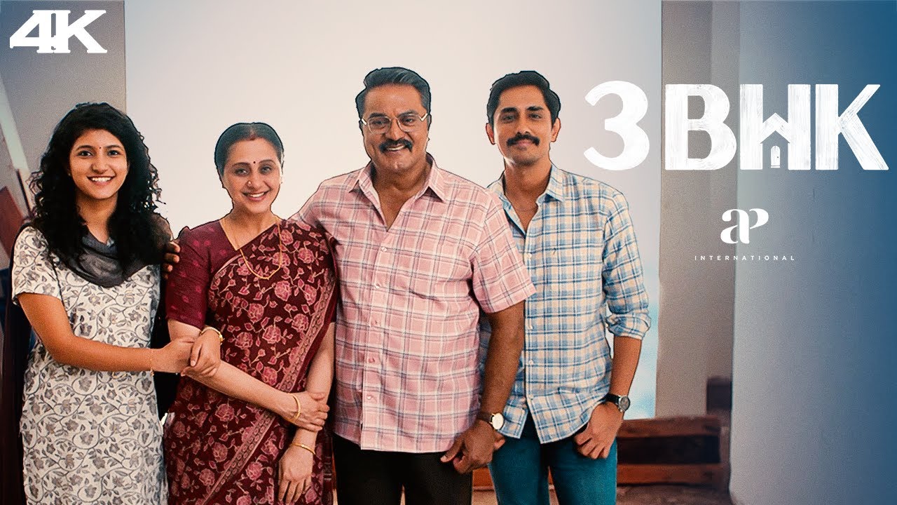 3BHK Best Scenes 4K | From Failure to Responsibility & A Son Grows..! | Siddharth | Sarathkumar