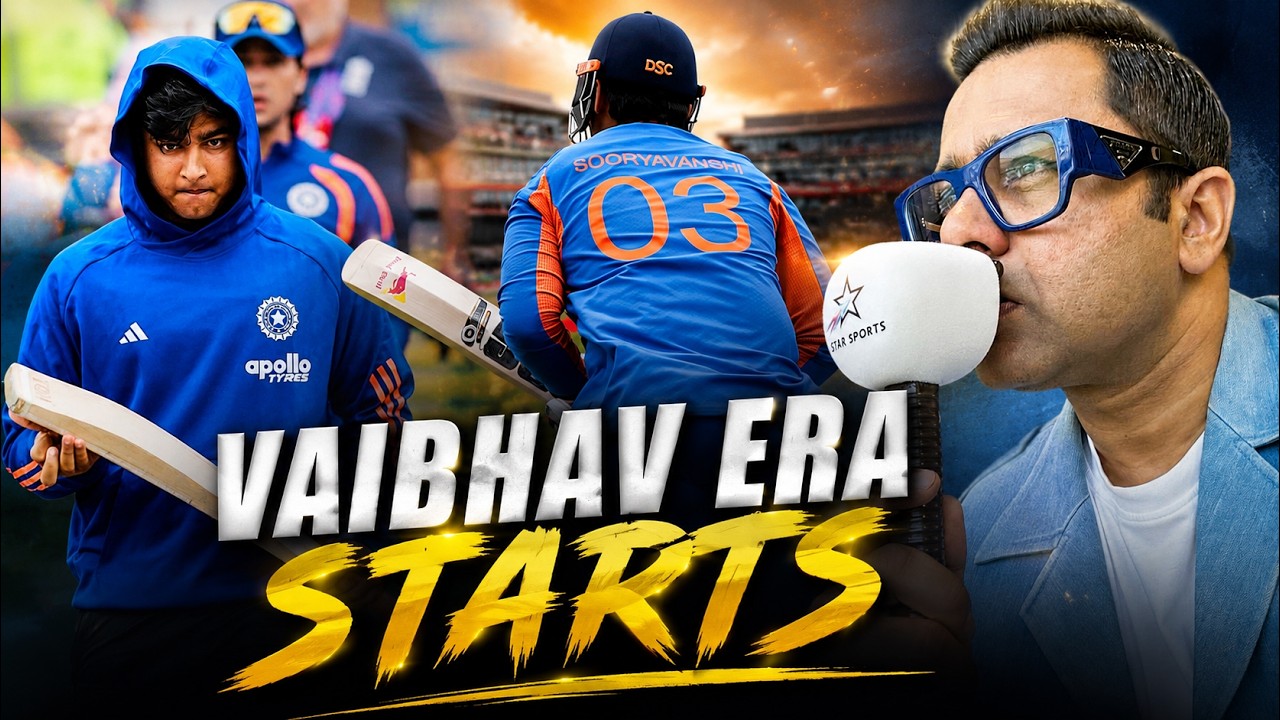 Vaibhav Sooryavanshi Era Begins! Indian Cricket's New Superstar Unleashed #Aakashvani