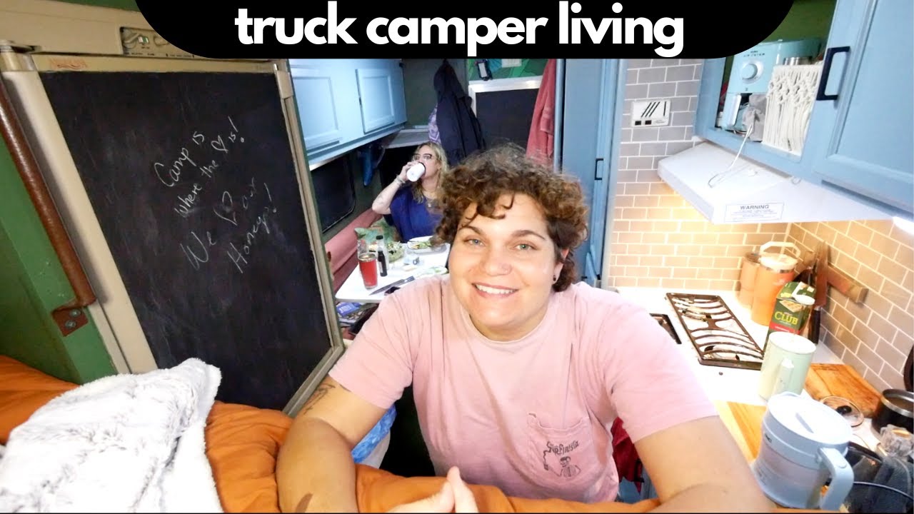 Couple Lives in a Truck Camper Full-Time