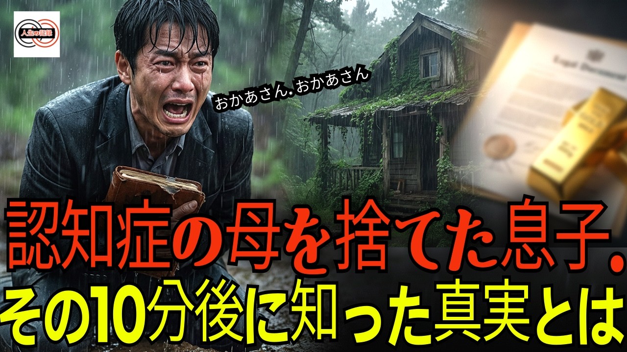 「母さん、ごめん」山に置き去りにした直後、弁護士から衝撃の電話が...