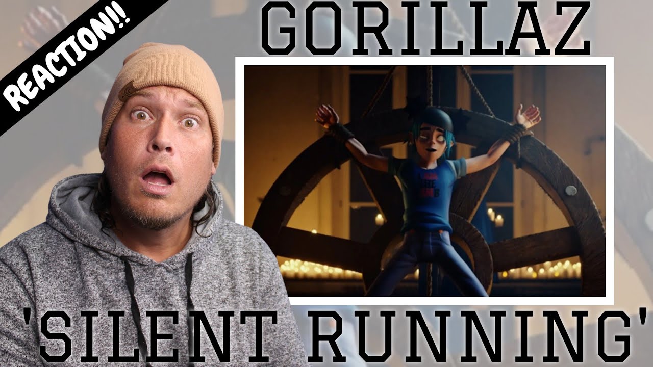 First Time Hearing Gorillaz - Silent Running ft. Adeleye Omotayo (REACTION!!) This Video Is Crazy!!
