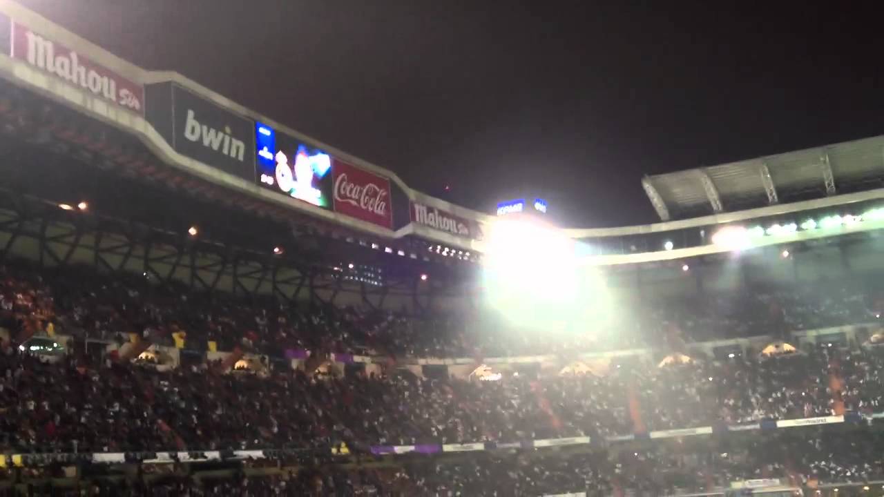 Santiago Bernabéu stadium 10.12.2011 Real Madrid VS Barcelona