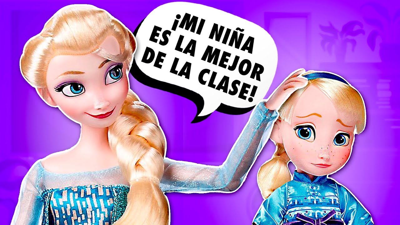 😱 ¡ELSA y SU PRIMER DÍA DE CLASES  │ Disney Frozen 2!