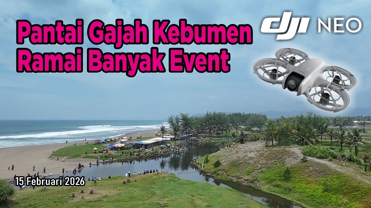 Pantai Gajah Kebumen Ramai Banyak Event