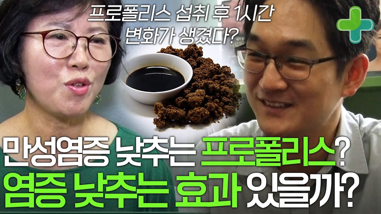 프로폴리스, 만성염증에 진짜 효과 있을까?