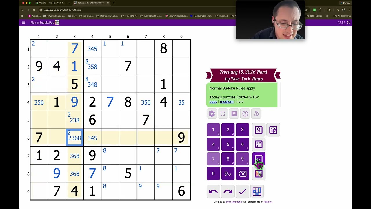 Puzzle Mania: 15 февраля 2026 года