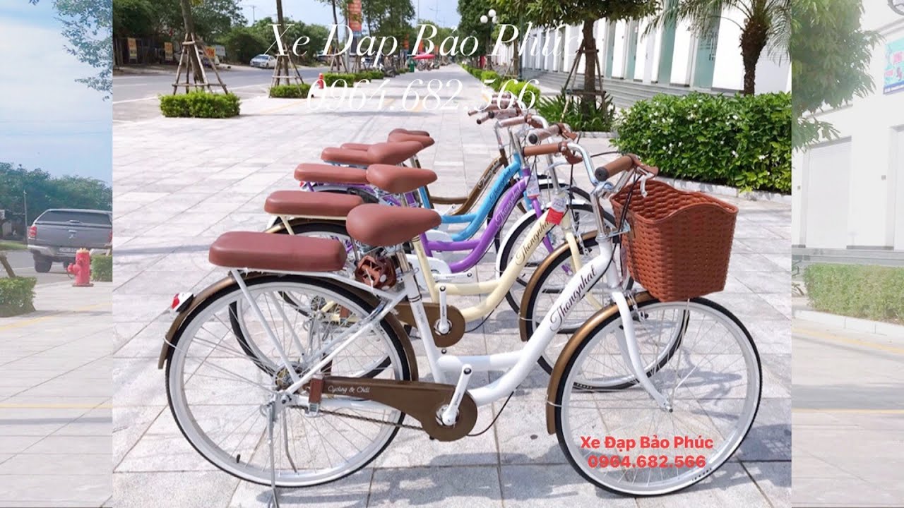 Xe đạp mini Thống Nhất New 24/ New 26 bản 2023 - 7 Màu  I SĐT 0964.682.566