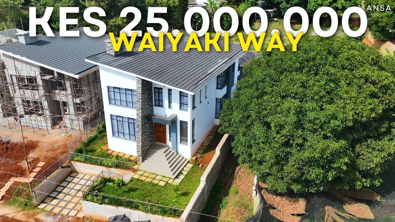 Inside Ksh.25,000,000 4 Bedroom House Tour off Waiyaki Way