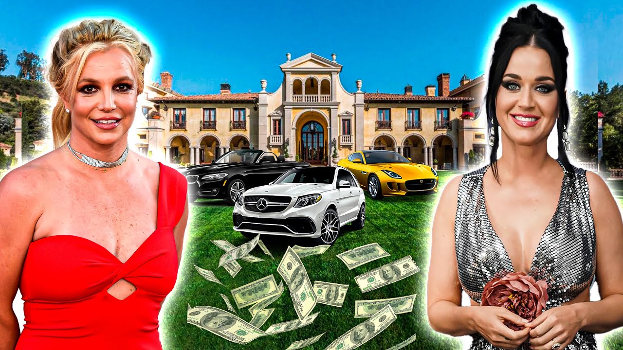 Qual diva pop tem a vida mais luxuosa: Britney Spears ou Katy Perry? (carreira, casas, fortuna...)
